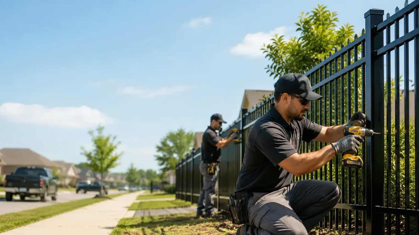 Metal Fence Installation in Jonesville, VA
